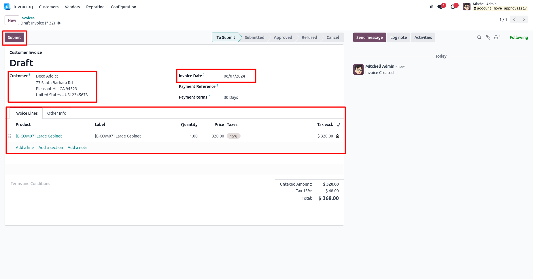 Customer Details