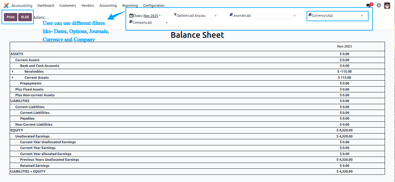 Balance Sheet