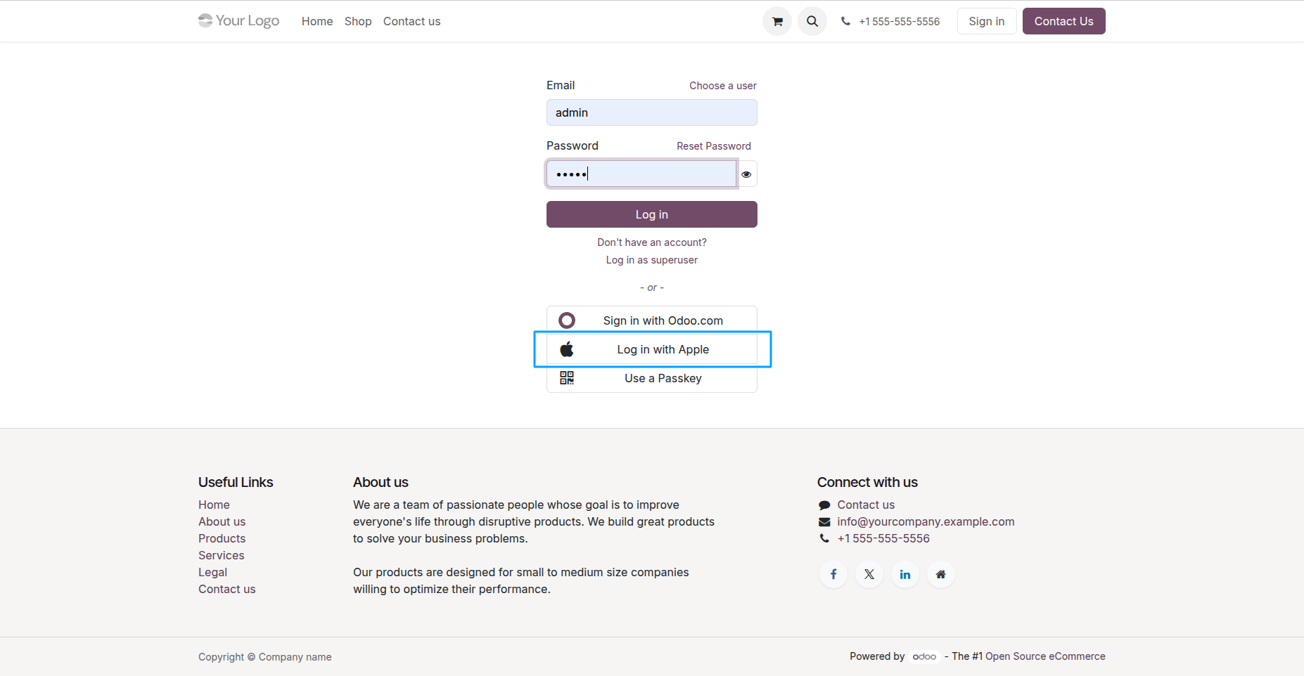 Apple Auth provider
