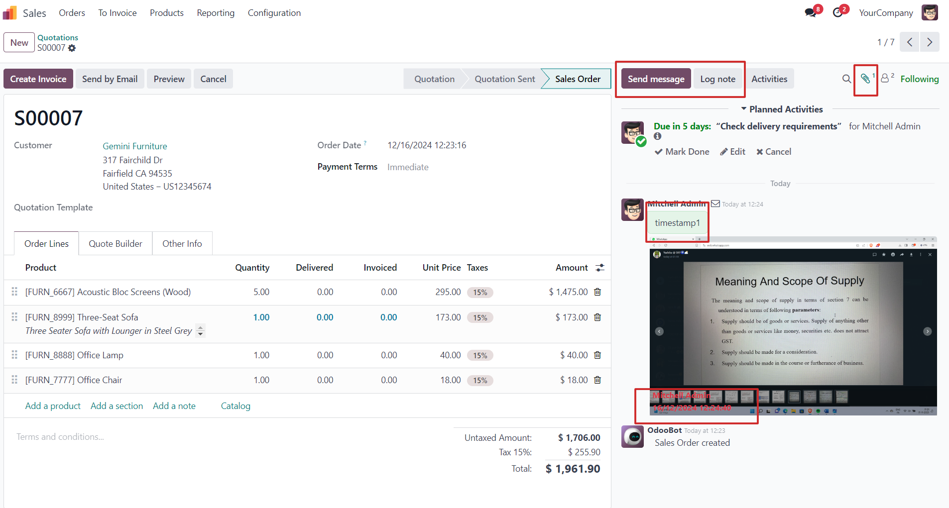Chatter Attachment Timestamp - To have timestamp - username and created on time, above the attachments in chatter