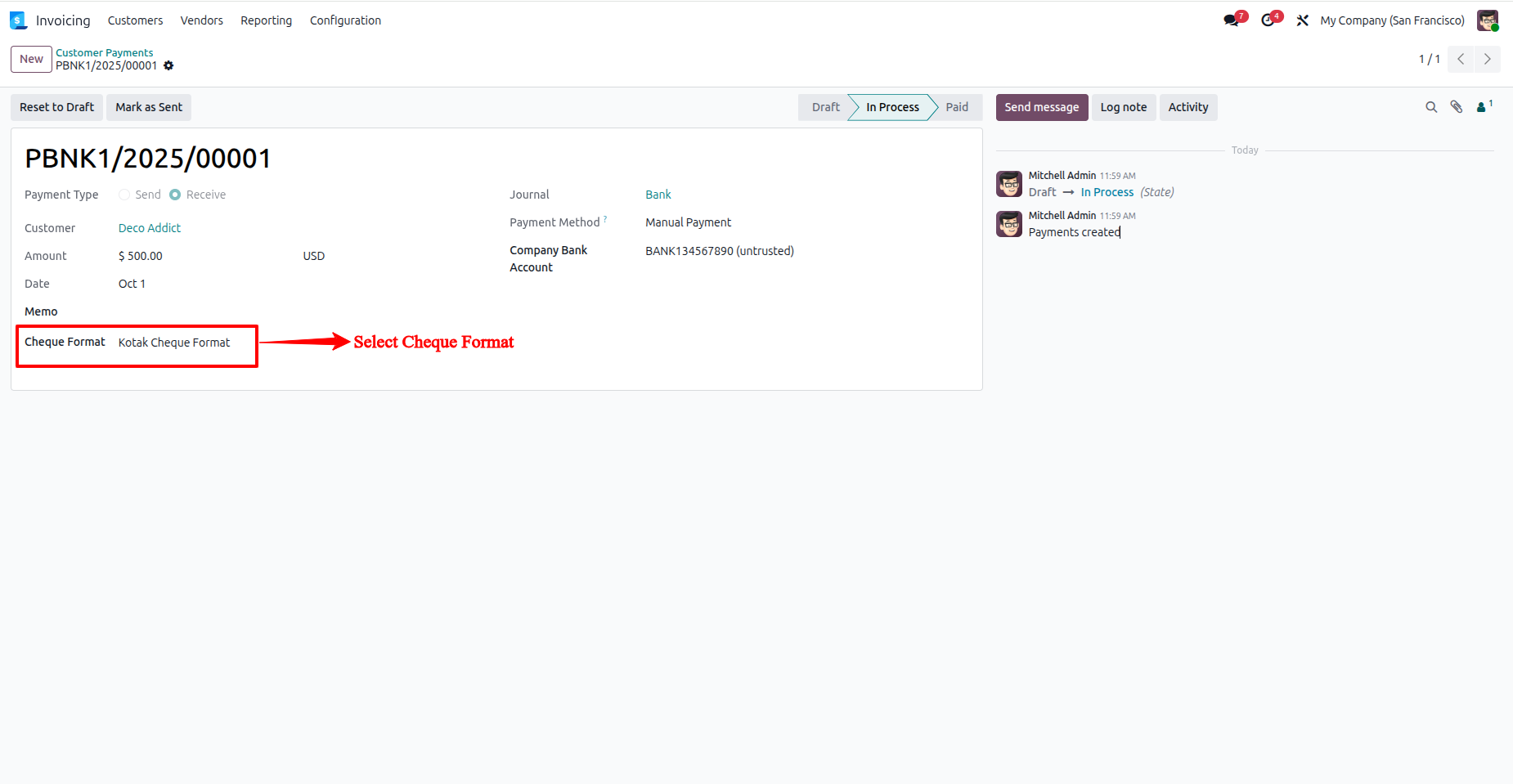 Create Payment