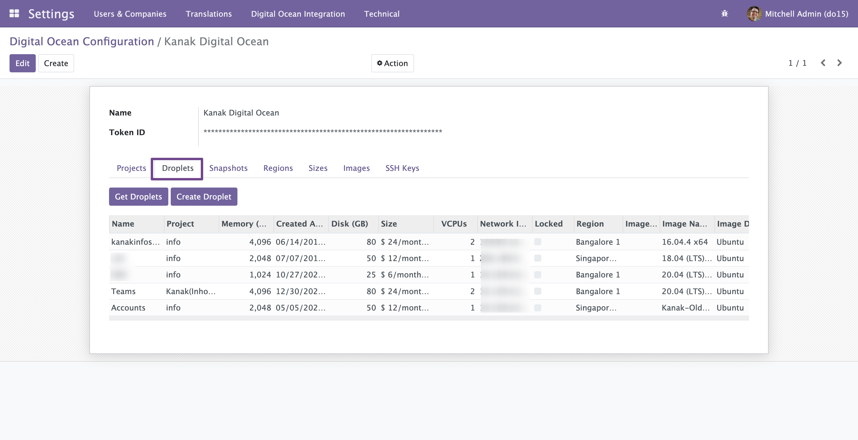 Digital Ocean Backup