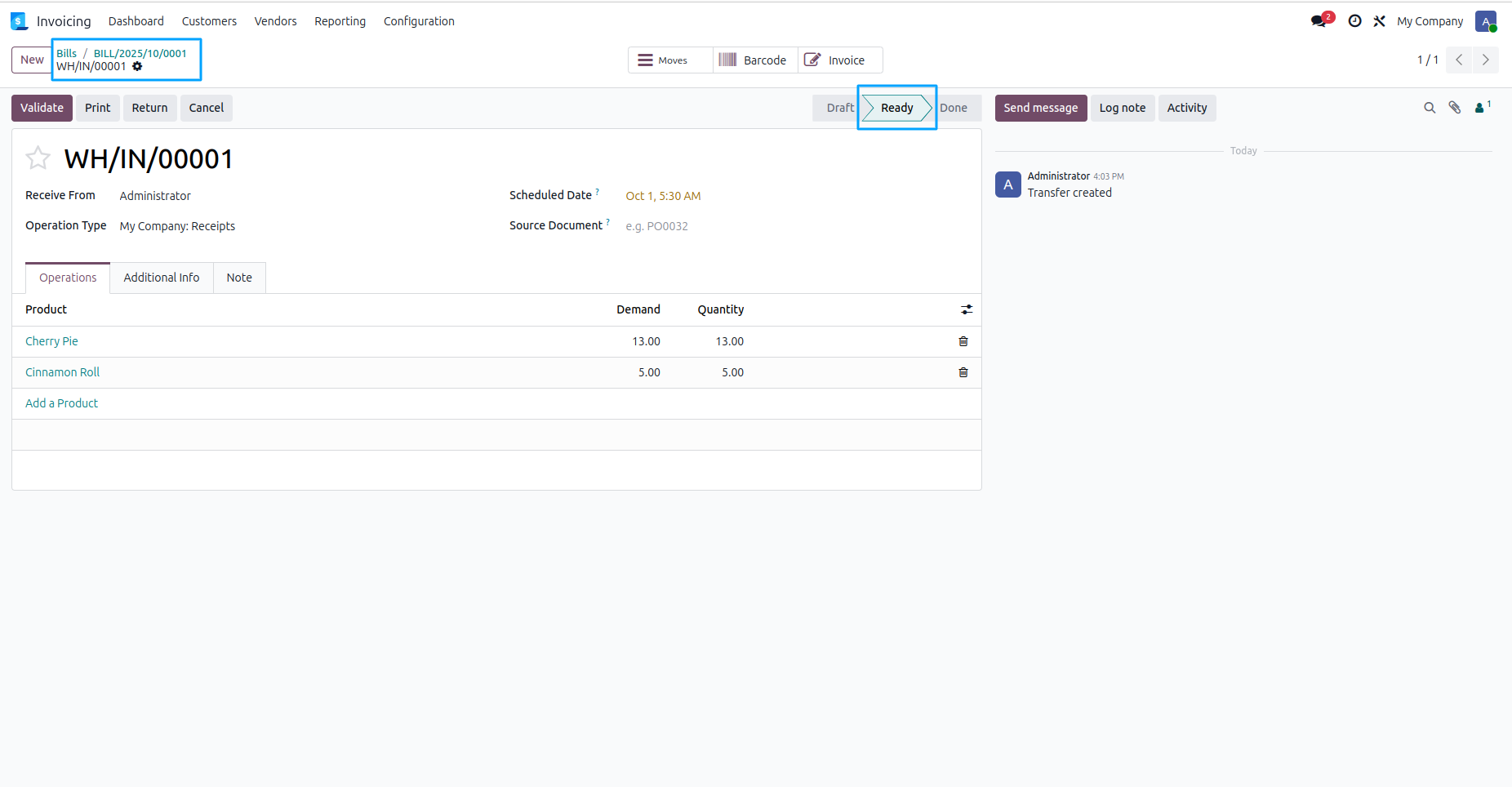 Create Delivery Order From Customer Invoice
