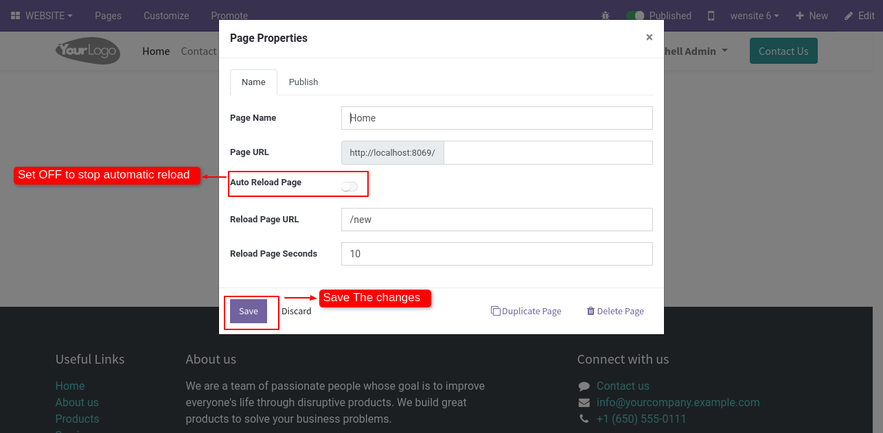 Dynamic Reload Page - Dynamic Reload Page using this module user can auto reload page on other page or on same page after given time.reload page|auto reload page|dynamic reload|page reload|dynamic page reload|dynamic auto reload.