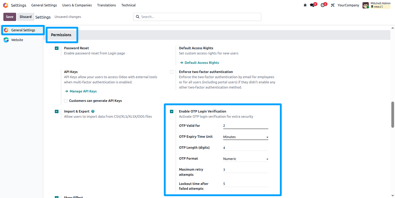 Email OTP Login Verification