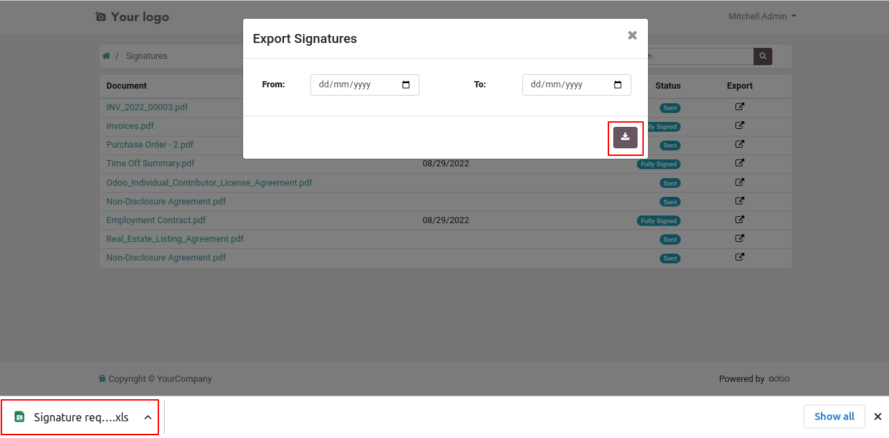 export crm leads and Opportunities