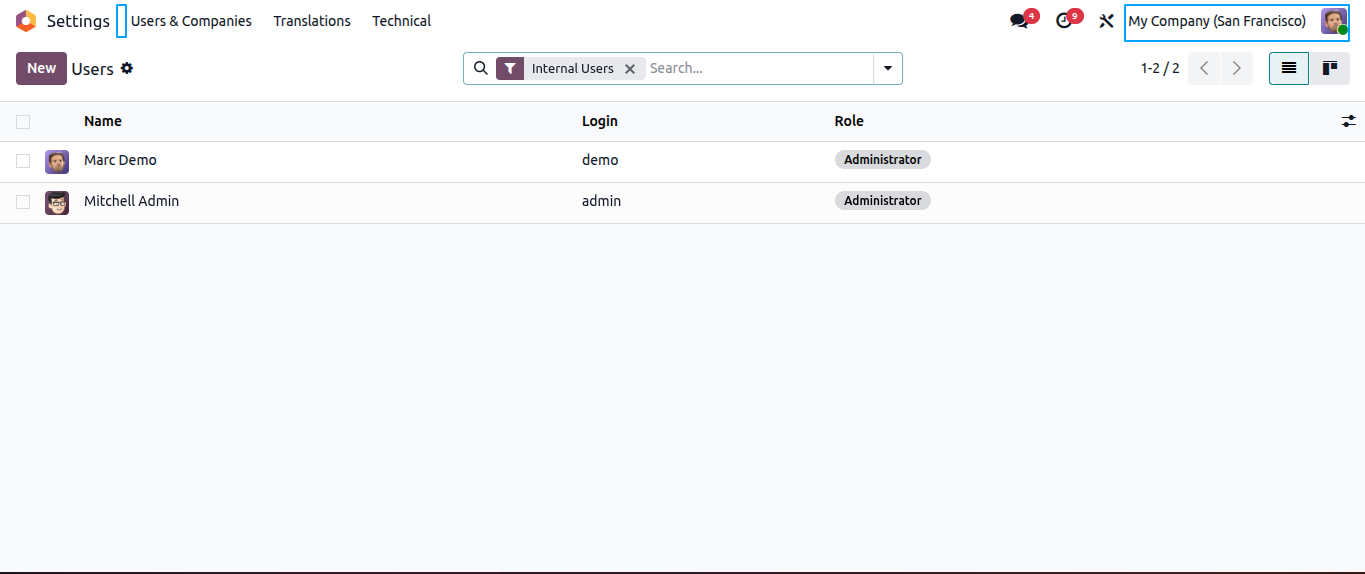 Hide Menu From User