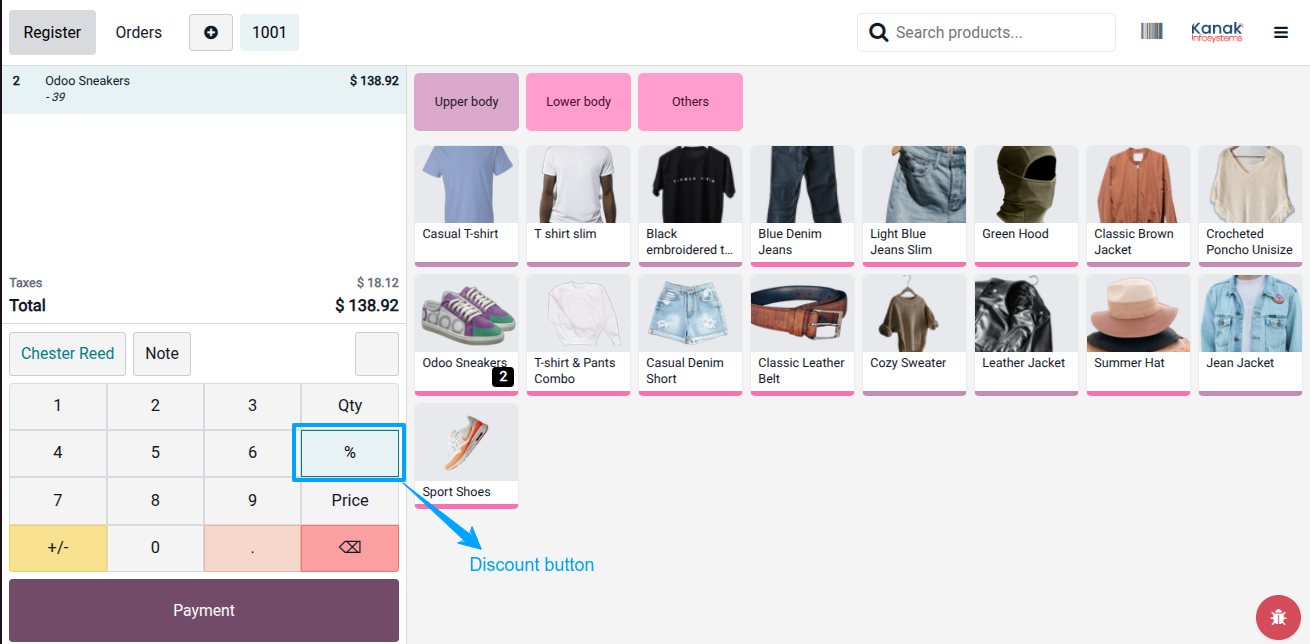 Hide Pos Discount Button