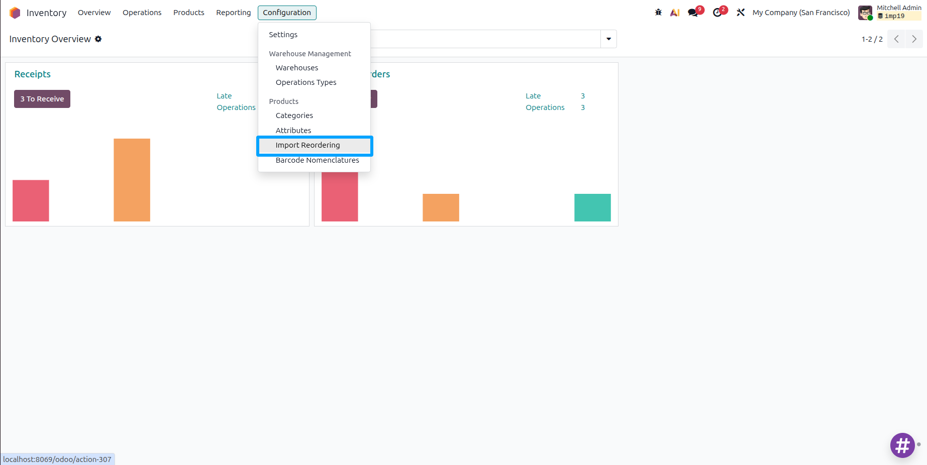 Import Reordering Rule