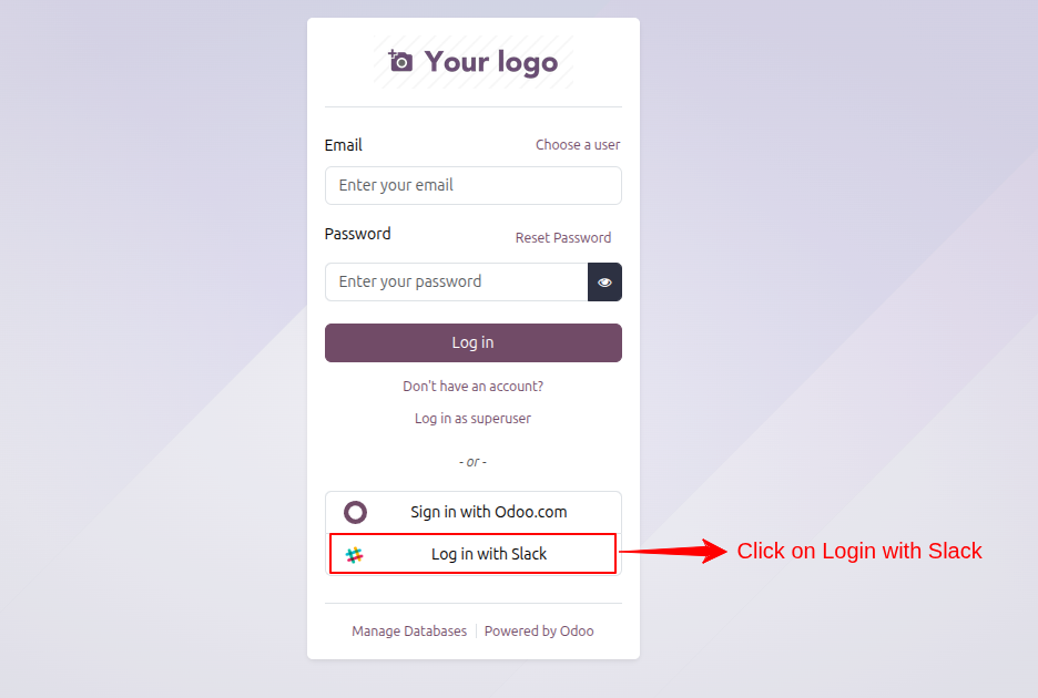 Slack OAuth Single Sign-On