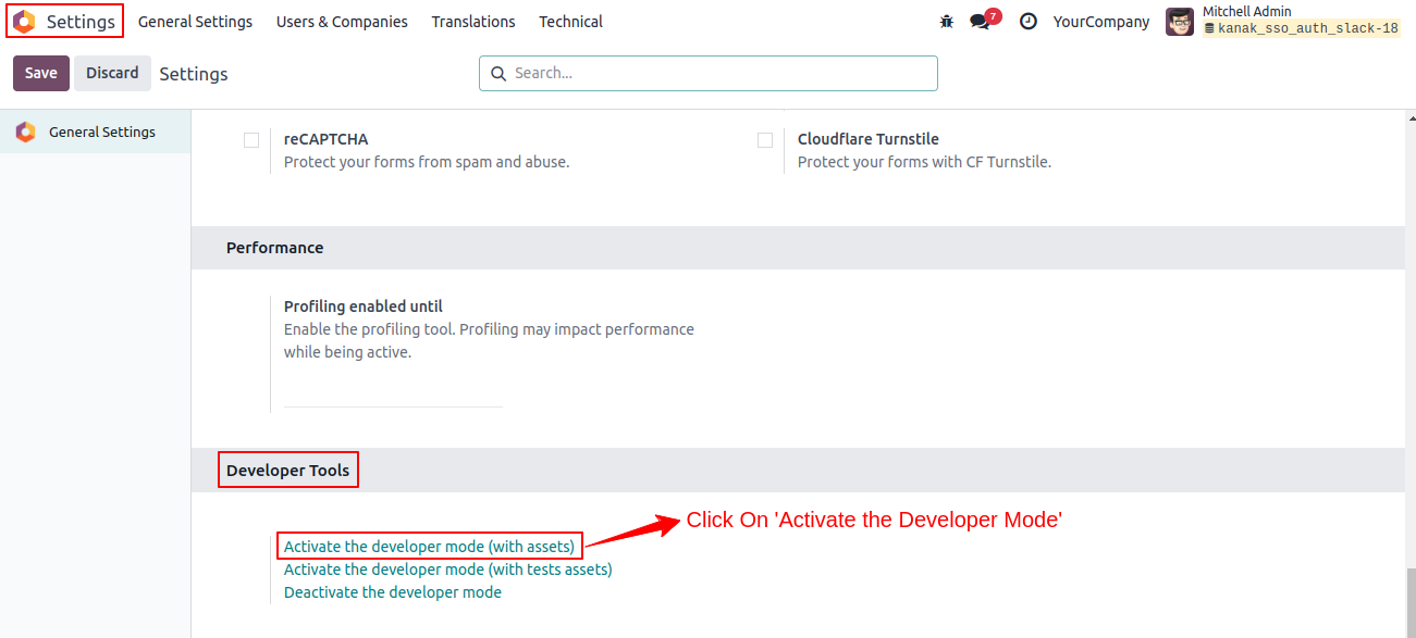 Slack OAuth Single Sign-On