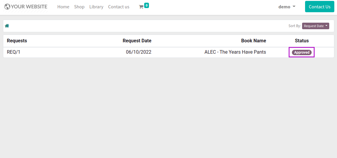 Library Management - This module will help in managing library's day to day works.
