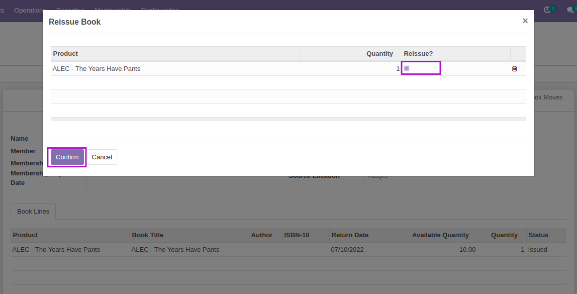 Library Management - This module will help in managing library's day to day works.
