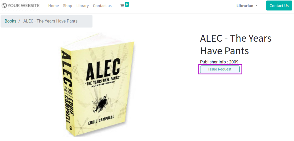 Library Management - This module will help in managing library's day to day works.
