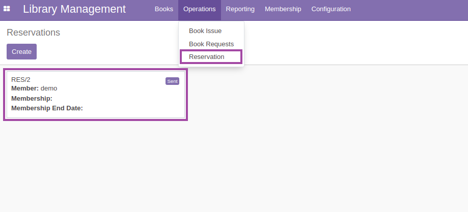 Library Management - This module will help in managing library's day to day works.