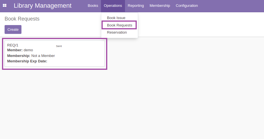 Library Management - This module will help in managing library's day to day works.