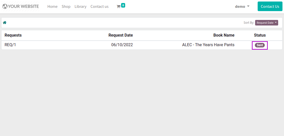 Library Management - This module will help in managing library's day to day works.