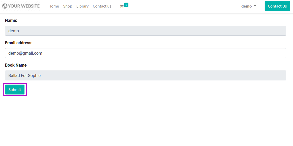 Library Management - This module will help in managing library's day to day works.