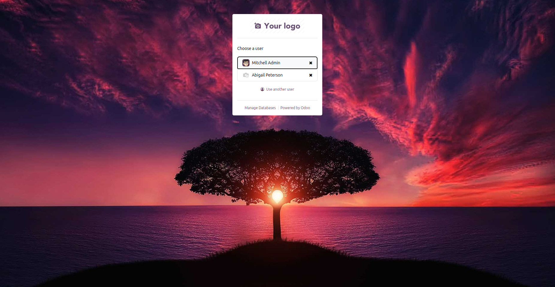 Login Page Background