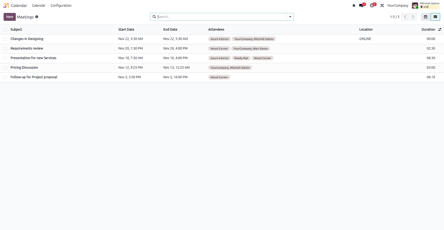 View and Manage Meeting Records