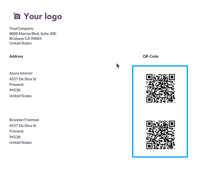 Partner Map QR Code