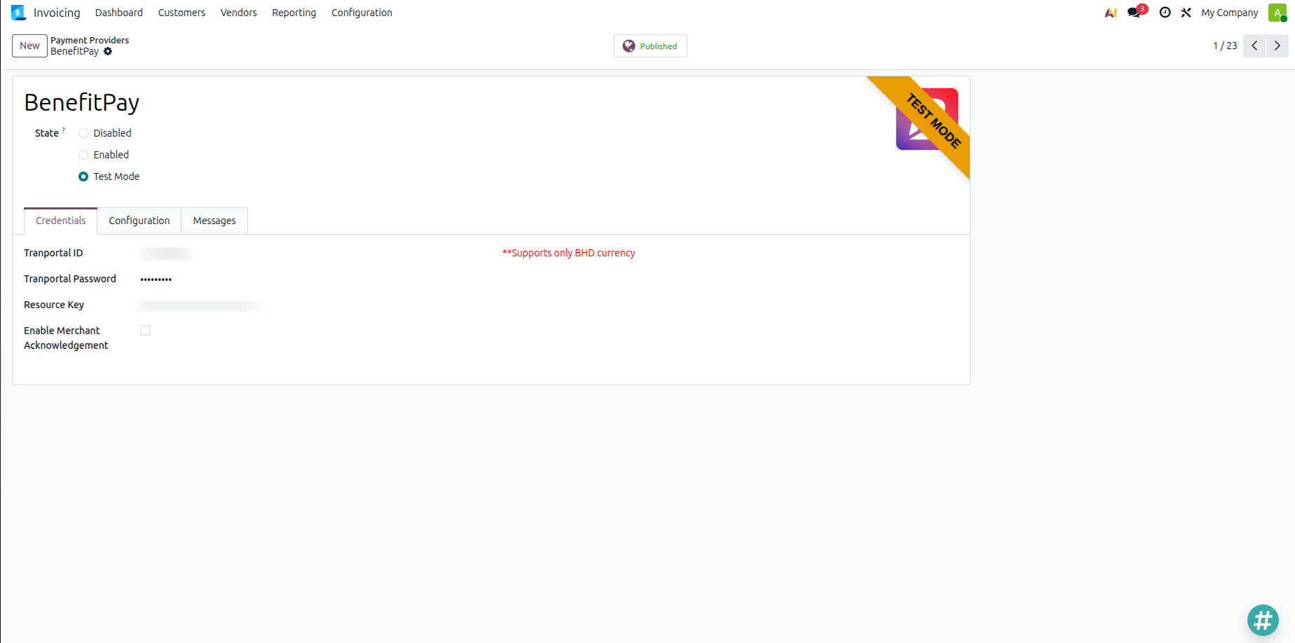 Payment Benefitpay