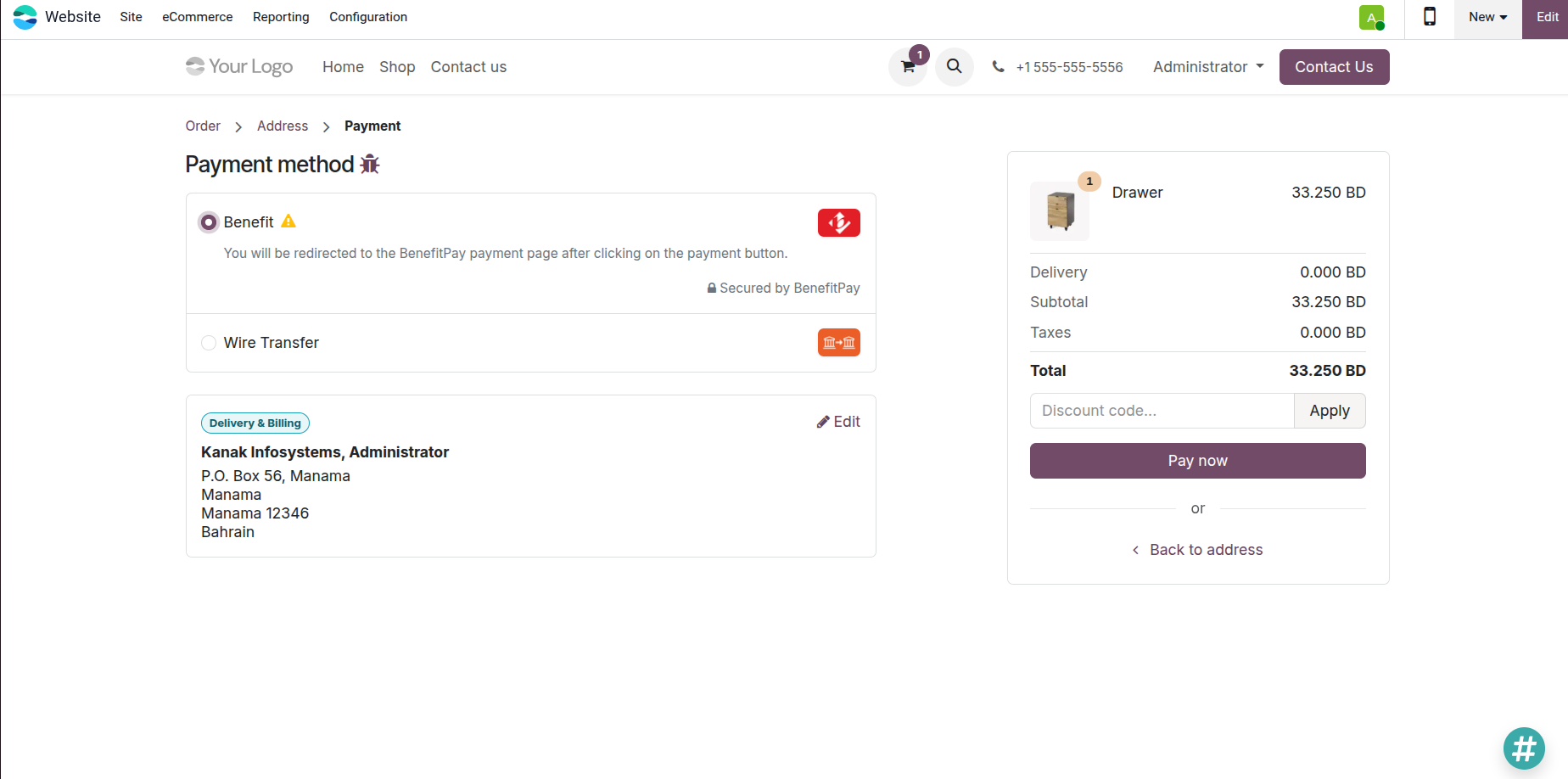 Payment Benefitpay