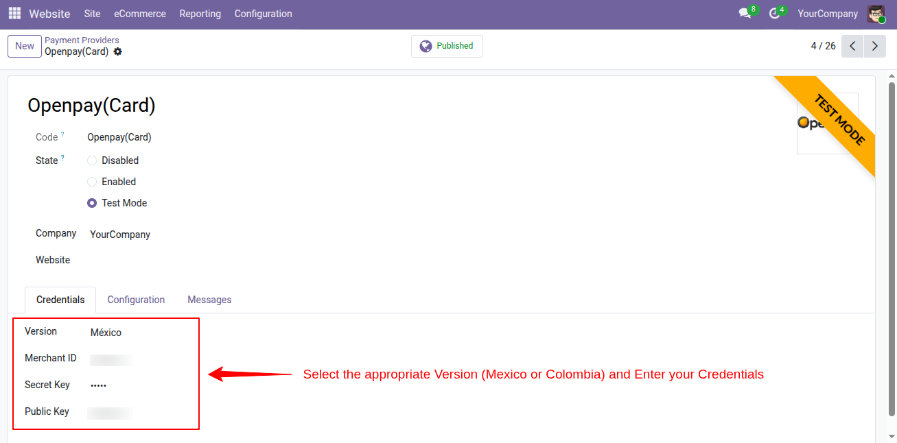Openpay Payment Gateway