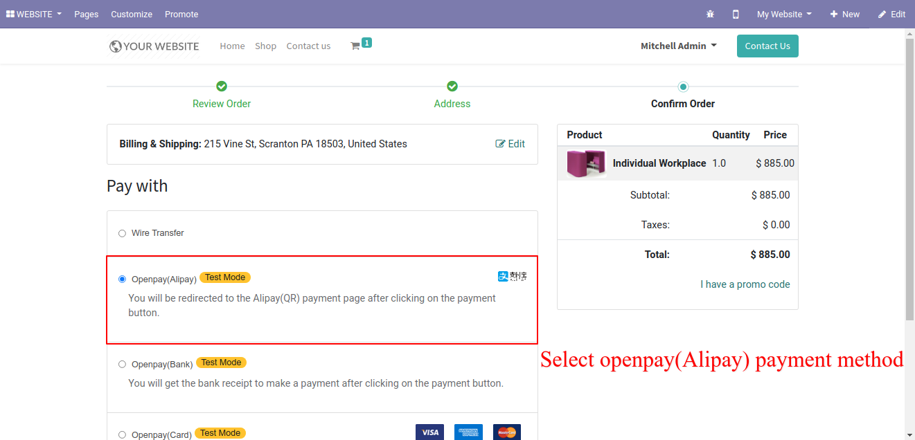 Openpay Payment Gateway