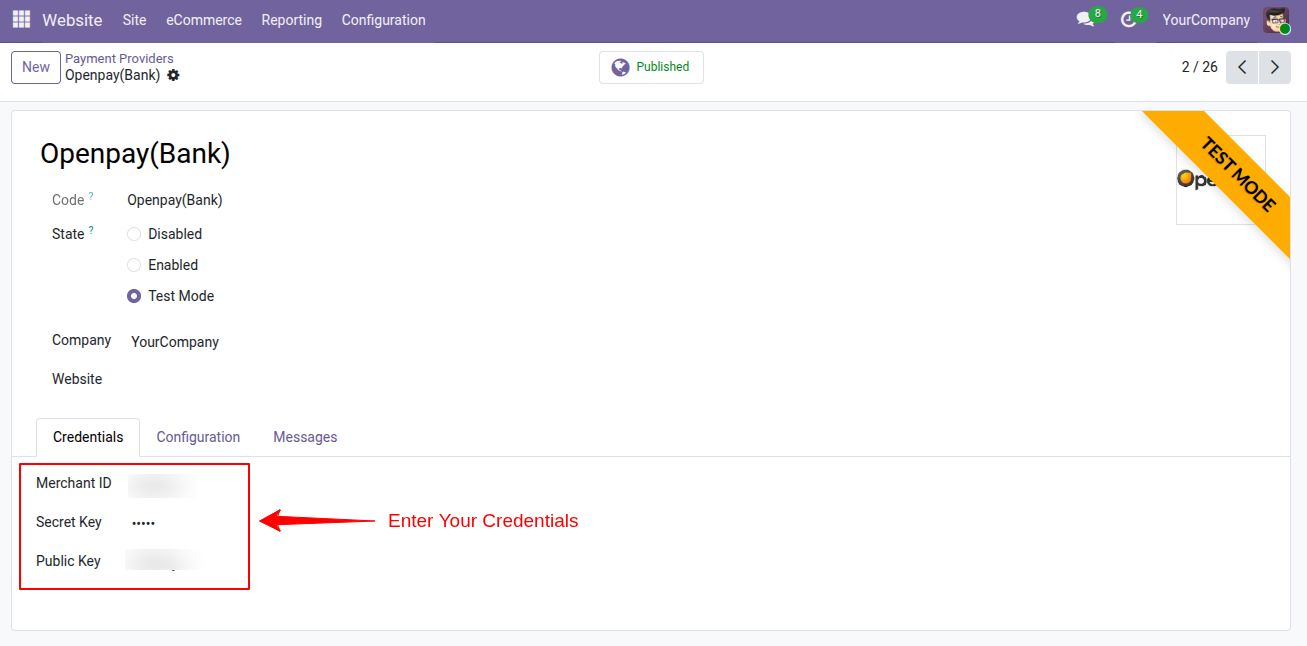 Openpay Payment Gateway