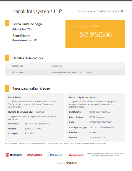 Openpay Payment Gateway