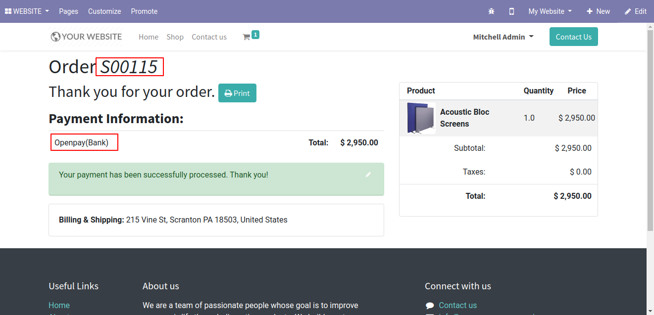 Openpay Payment Gateway