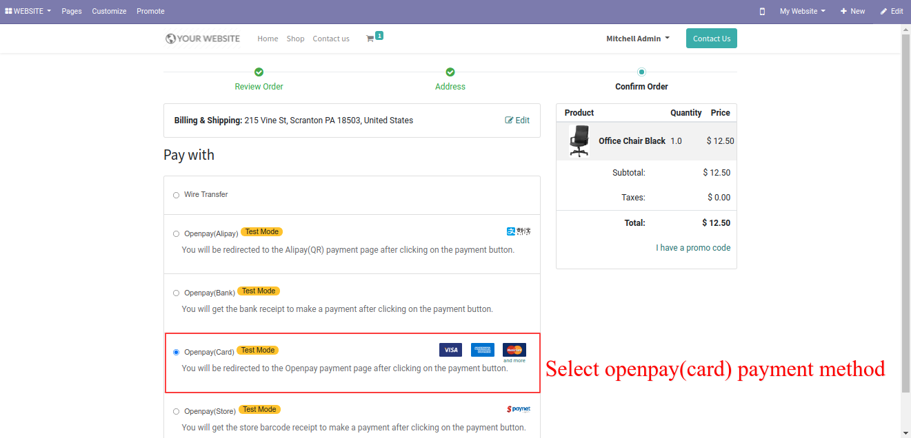 Openpay Payment Gateway