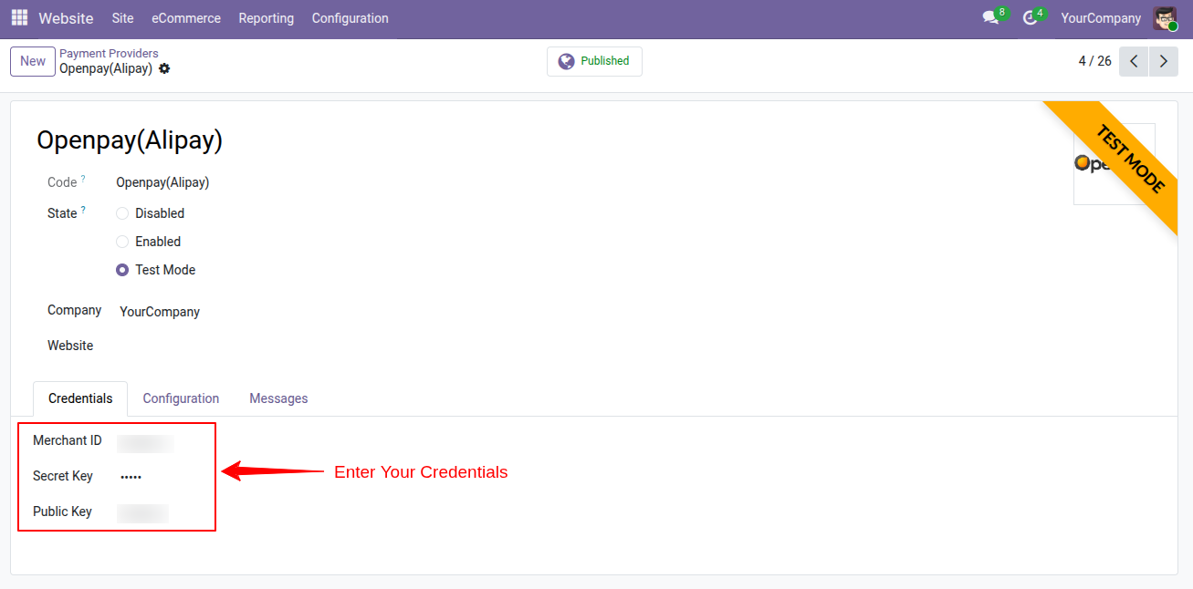 Openpay Payment Gateway