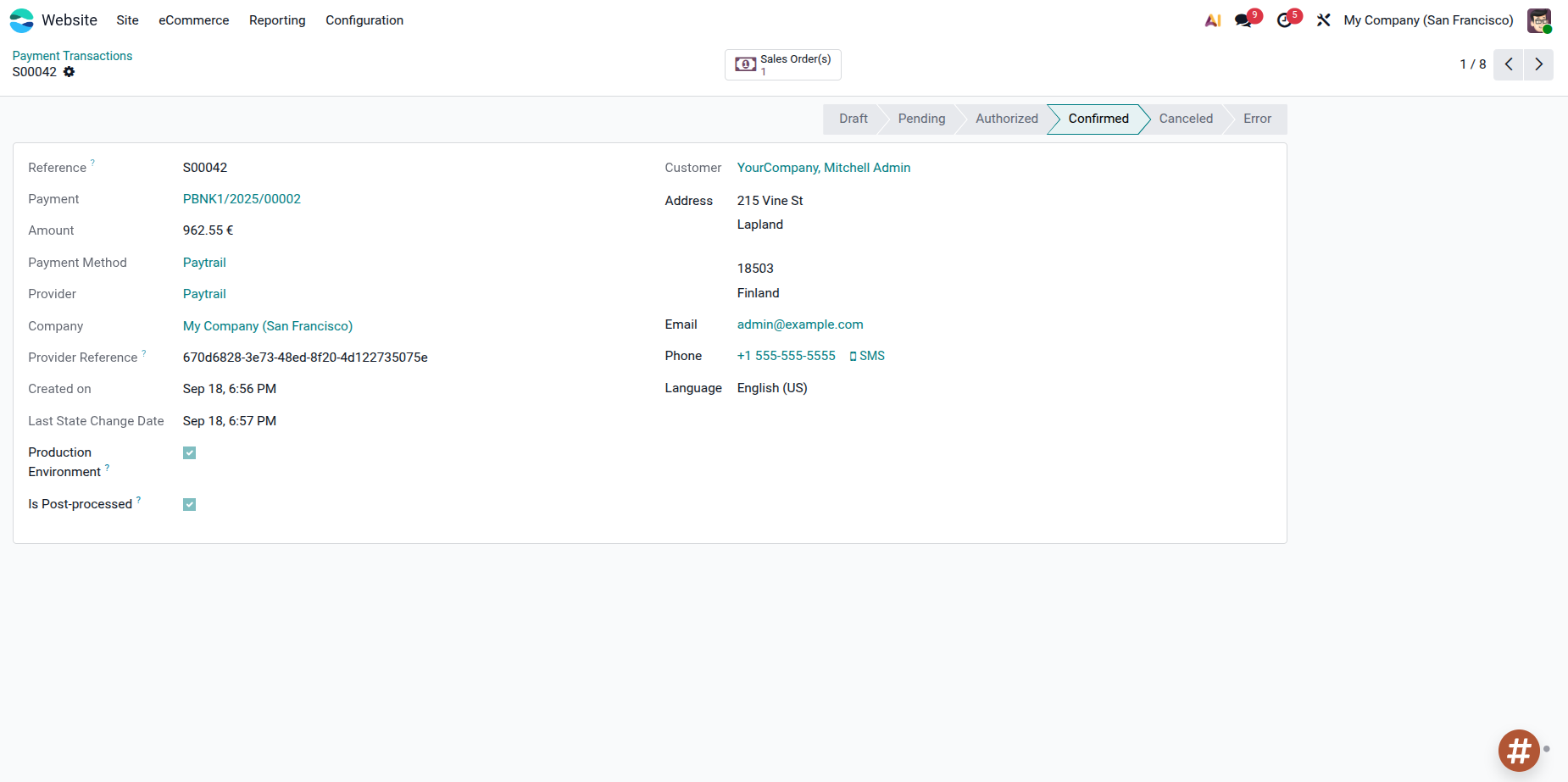 Paytrail Card Details