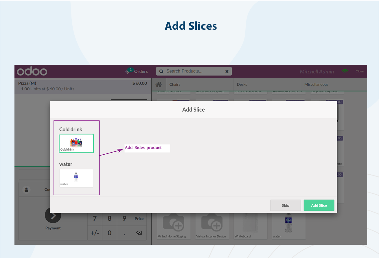 POS Pizza Modifiers - This Module is a useful odoo addons for customizing your POS Restaurant sales for Pizza and other foods. | Pizza Modifiers | Custmize Pizza | Product Modifiers | PoS Pizza