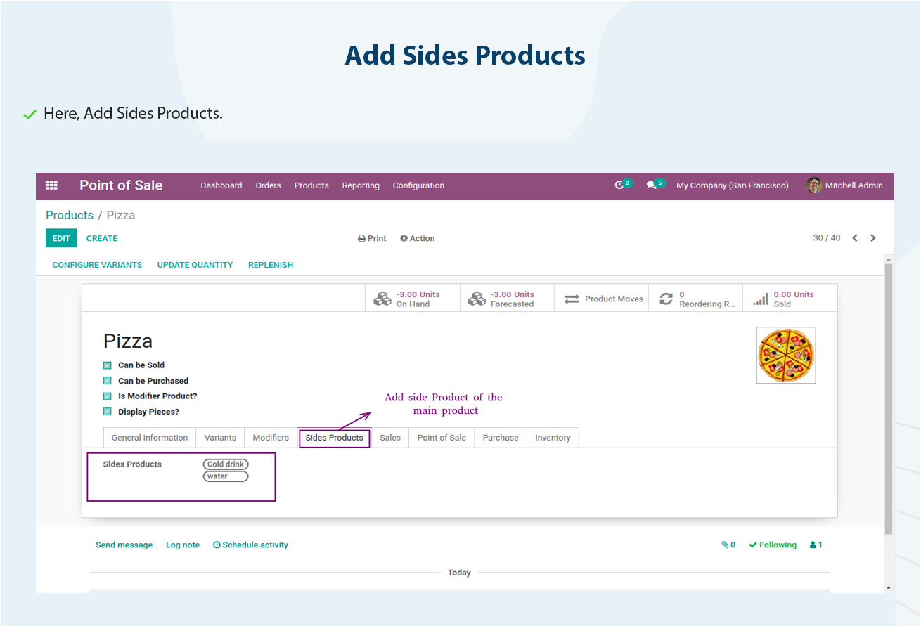 POS Pizza Modifiers - This Module is a useful odoo addons for customizing your POS Restaurant sales for Pizza and other foods. | Pizza Modifiers | Custmize Pizza | Product Modifiers | PoS Pizza