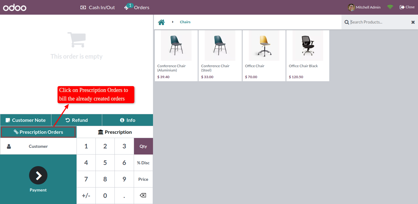 Add/import Mass/multiple product in account move line