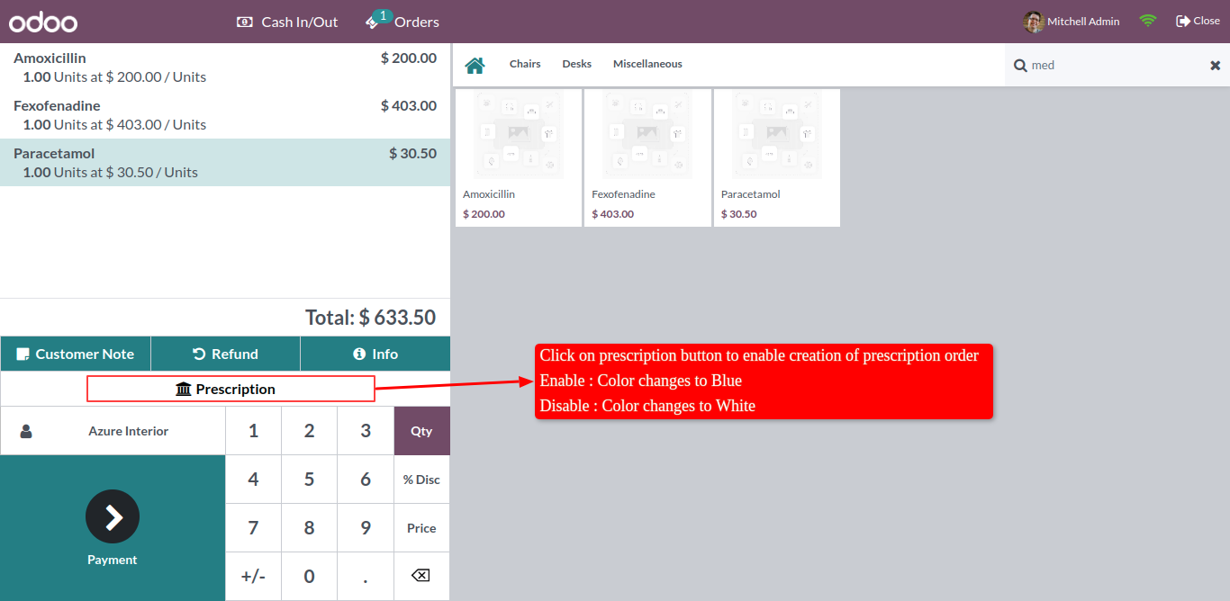 Add/import Mass/multiple product in account move line