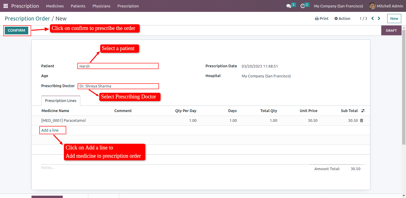 Add/import Mass/multiple product in account move line