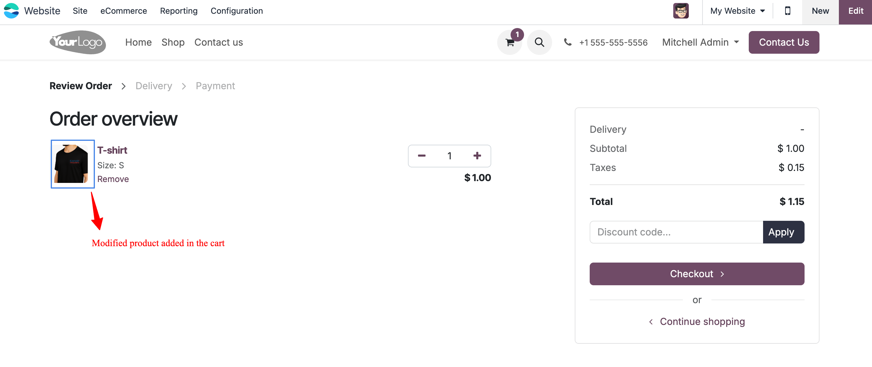 Product Personalization Setting