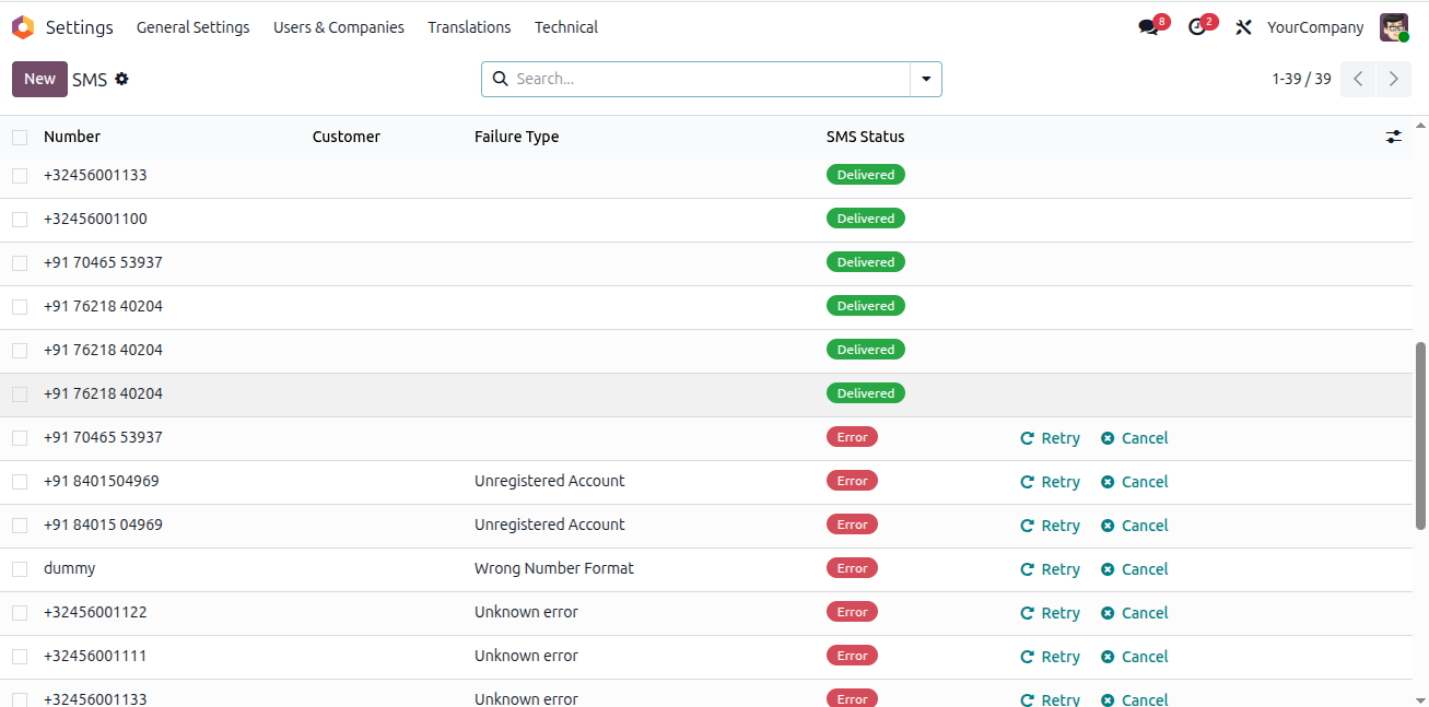 ClickSend SMS Gateway