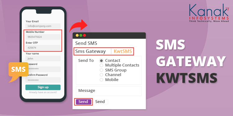 SMS Gateway - This module allows to send SMS with multiple SMS Gateway in odoo.