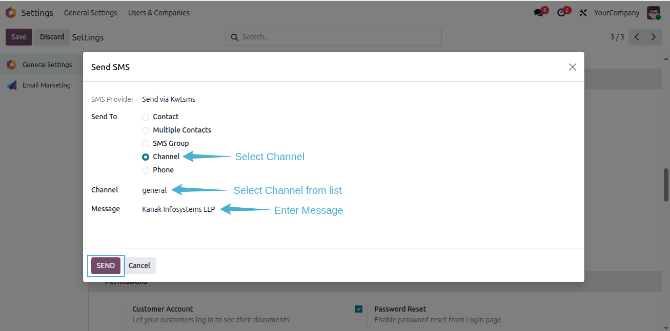 Kwtsms SMS Gateway