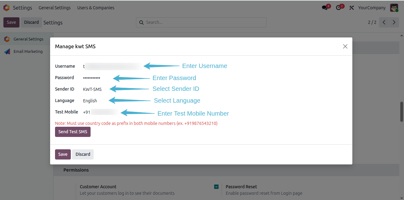 Kwtsms SMS Gateway