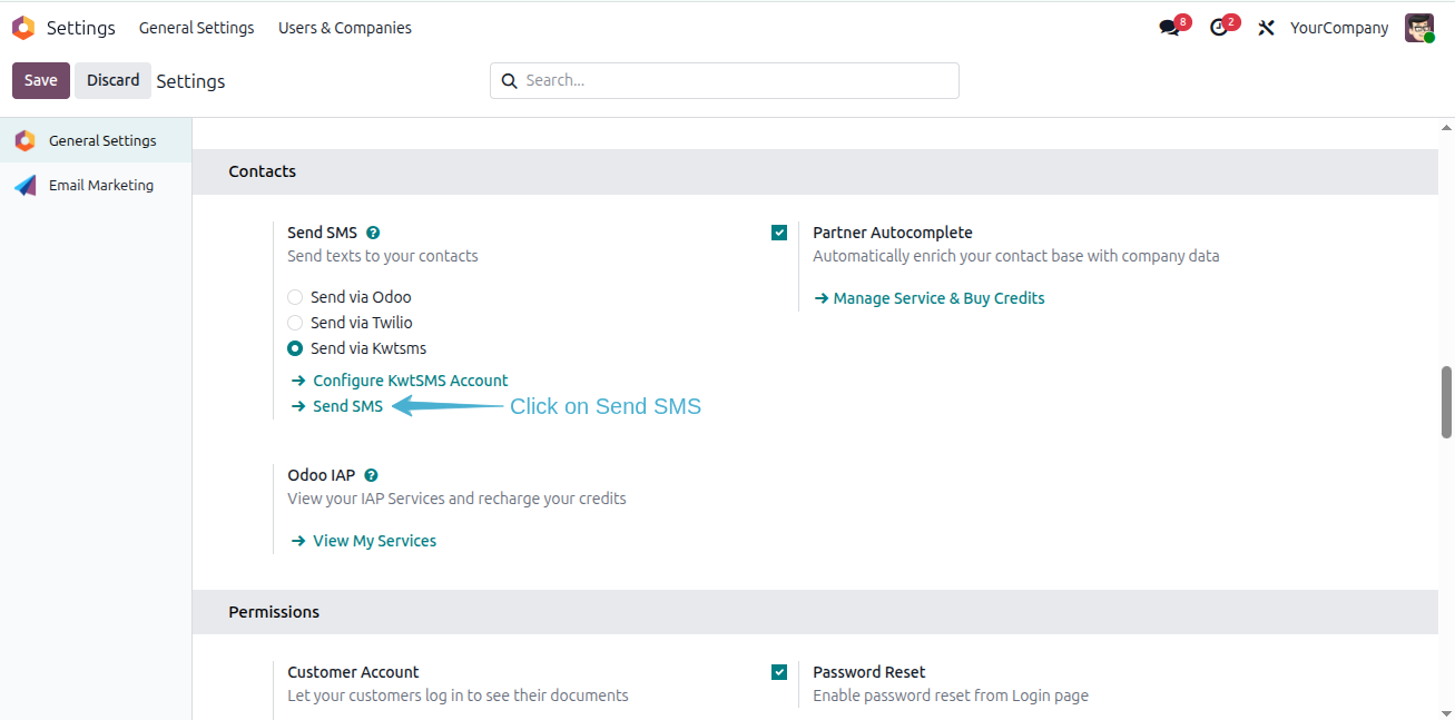 Kwtsms SMS Gateway