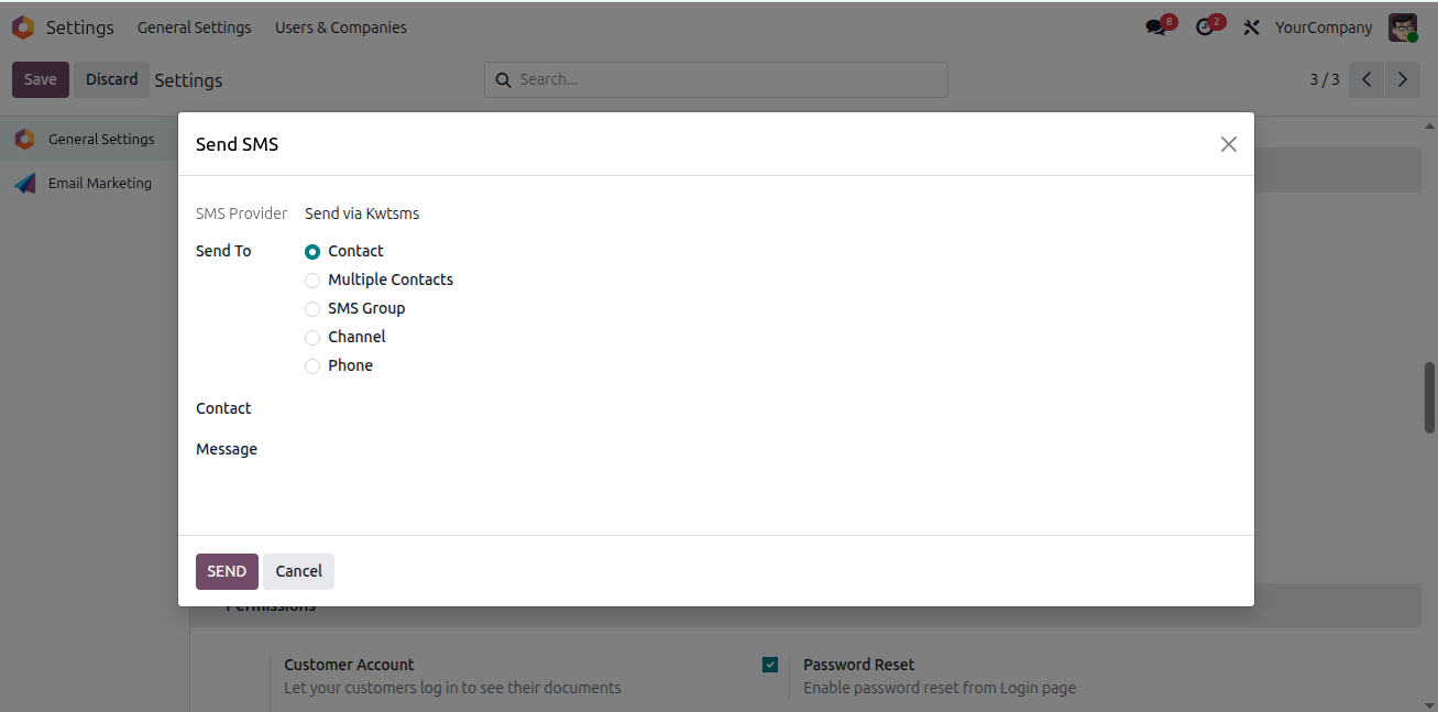 Kwtsms SMS Gateway