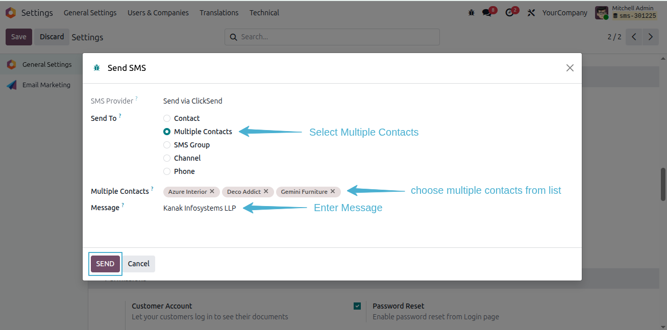 Kwtsms SMS Gateway