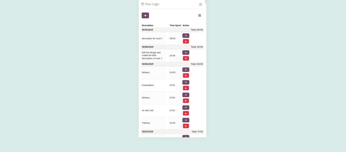 Timesheet Mobile
