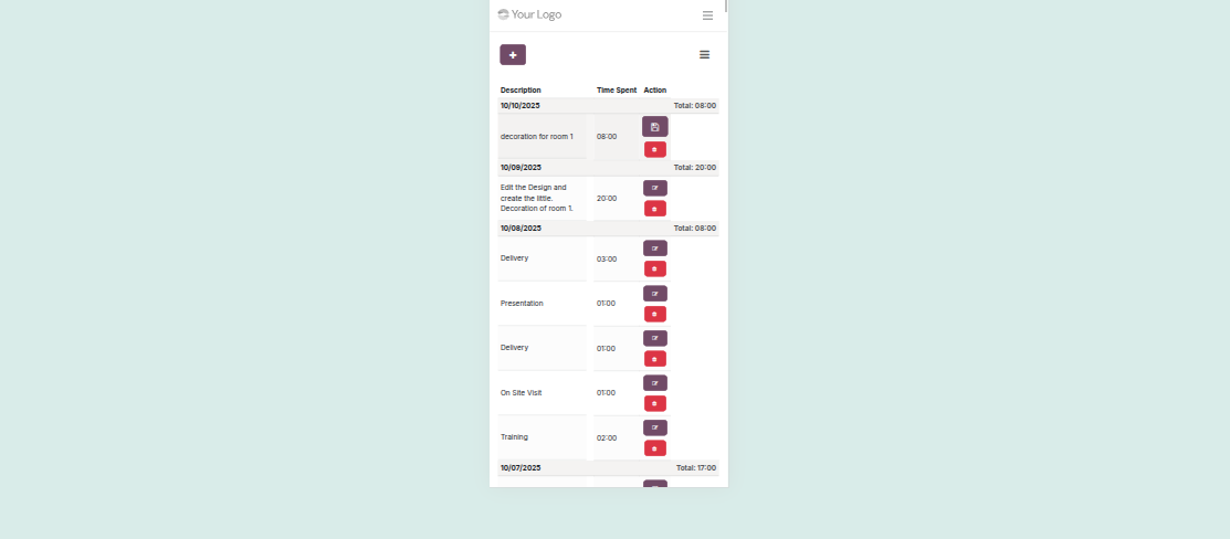 Timesheet Mobile
